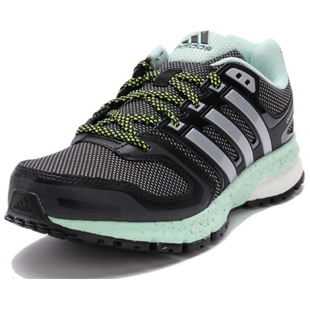 Adidas Slip-resistant Abrasion-resistant Low-top Беговые кроссовки Женские Черный Синий