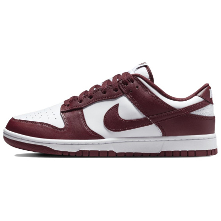 Nike Dunk Кожа Замша Низкие Кроссовки для Скейтбординга Унисекс Умбра