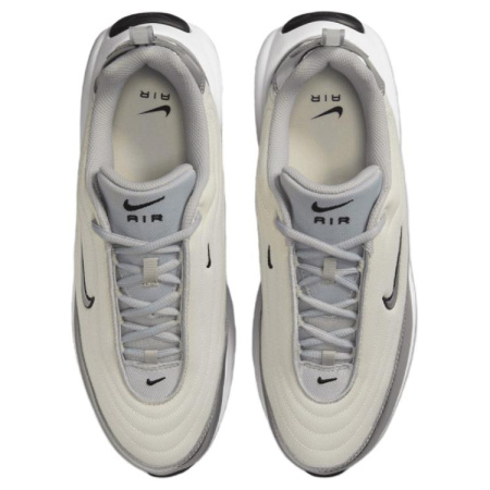 Nike Air Max Portal Амортизация Износостойкие Низкие Беговые Кроссовки Женские Серебристо-Белые