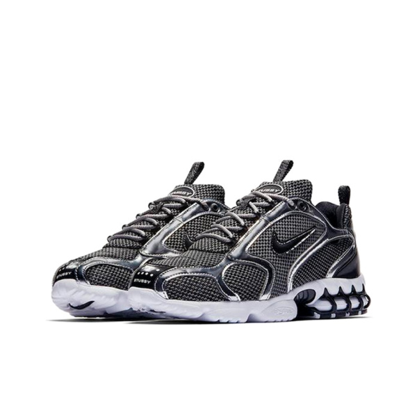 Stussy X Nike Air Zoom Spiridon Cage 2 Амортизация Противоскользящий Устойчивый к истиранию Низкий Топ