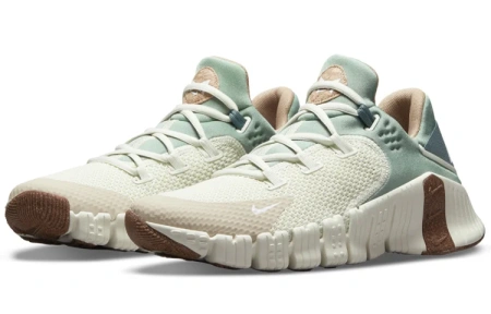 Nike Free Metcon 4 Low Топ Кроссовки для тренировок Унисекс Асфальт Серый Синий