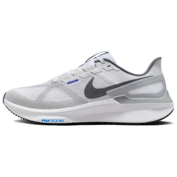 Nike Дышащий Low Топ Повседневный Бег на длинные дистанции Городская коммутация Беговые кроссовки Мужской Серый белый