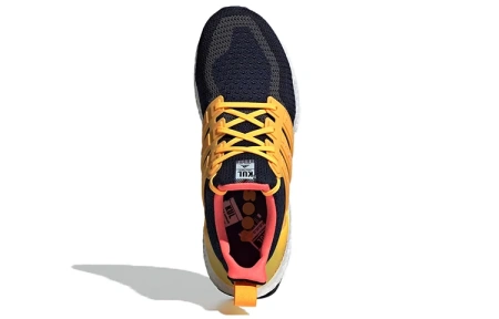 Adidas ULT Cty Дышащие Низкие Беговые Кроссовки Унисекс Темно-синий Желтый