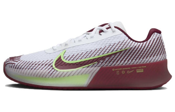 Nike Air ZOOM VAPOR 11 Текстиль Искусственная кожа Удобные Круглый Палец Низкие Кроссовки для тенниса Мужские