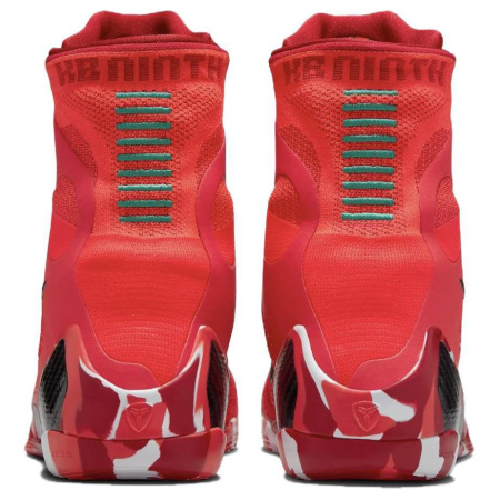 Nike Kobe 9 Elite Protro Рождество Удобные Круглые Пальцы Устойчивые к Износу Дышащие Высокие Баскетбольные Кроссовки