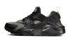Nike Huarache Run Anti KICK и устойчивые к истиранию низкие детские беговые кроссовки черного цвета унисекс