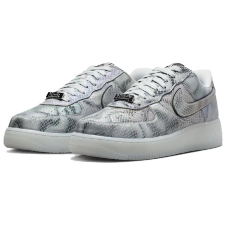 Nike X Коби Брайант Air Force 1 Кожа Низкие Кроссовки для скейтбординга Мужские Синие