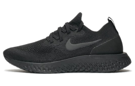 Nike Epic React Flyknit 1 Удобная Обувь с Круглым Палцем Ткань Амортизация Противоскользящие Низкие Кроссовки для Бега