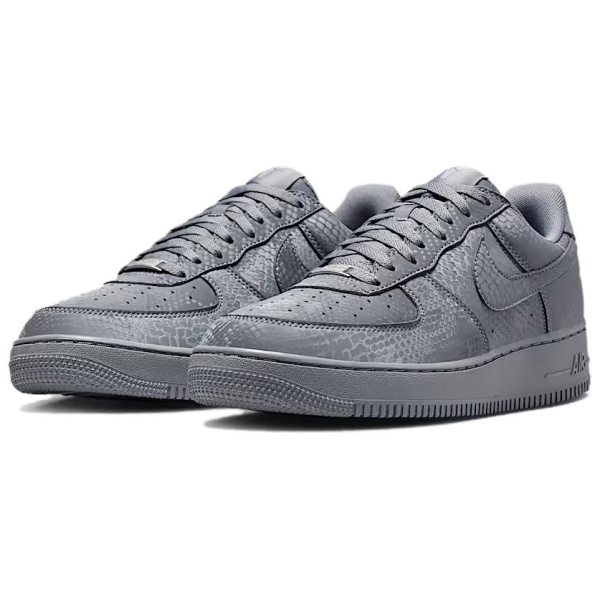 Nike X Коби Брайант Air Force 1 Low Топ Скейтборд Кроссовки Мужские Серые