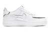 Nike Air Force 1 1 'Cosmic Clay' Синтетическая кожа Низкие кеды для детей для скейтбординга Чисто белый