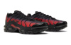 Nike Air Max Plus Амортизация Износостойкие Низкие Кроссовки для Беговых Занятий Детские Черные Красные Подростковые