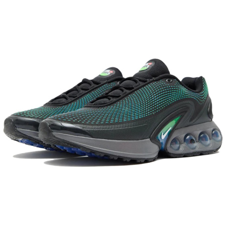 Nike Air Max DN Low Топ Повседневные Городские Кроссовки для Коммутирования и Беговые Мужские Черные Бирюзовые