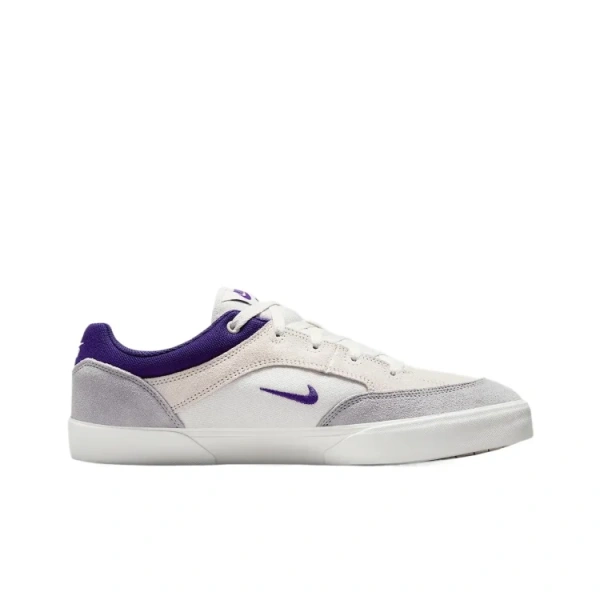 Nike SB MALOR Устойчивые к истиранию низкие кеды для скейтбординга Мужские Серый Фиолетовый