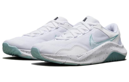 Nike Legend Essential 3 Устойчивые к истиранию Дышащие Низкие Кроссовки для тренировок Женские Белые