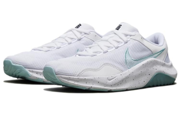 Nike Legend Essential 3 Устойчивые к истиранию Дышащие Низкие Кроссовки для тренировок Женские Белые