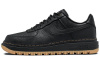 Nike Air Force 1 Low Топ Скейтборд Кроссовки Мужские Черные