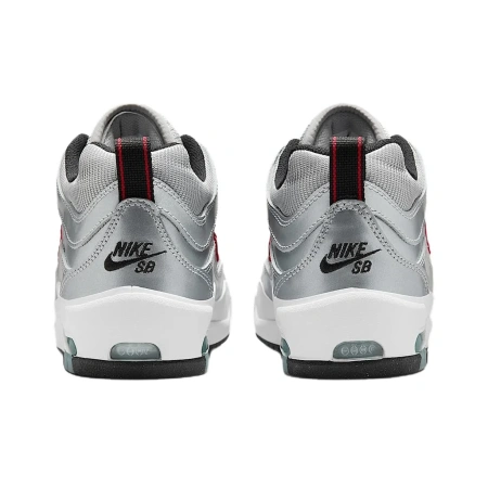 Nike Air Max Ishod противоскользящие устойчивые к истиранию низкие кеды для скейтбординга мужские серебряные