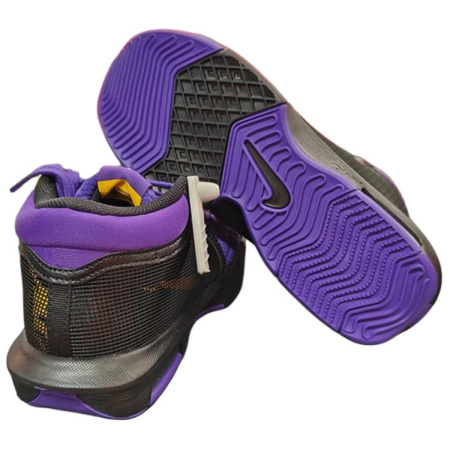 Nike Witness 8 LeBron MID Баскетбольные кроссовки Мужские Черные Фиолетовые