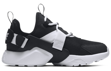 Nike Air Huarache Low Беговые кроссовки Женские Черно-белые