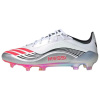 Adidas F50 Противоскользящие Устойчивые к истиранию Футбольные бутсы Унисекс Белый Красный