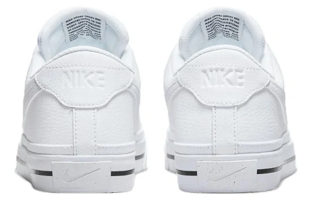 Nike Court Legacy Универсальная низкая обувь для скейтбординга мужская белая из переработанного материала