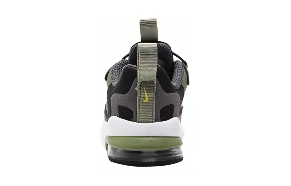 Nike Air Max 270 Амортизация Износостойкий Низкий Топ Детская Беговая Обувь Серый Зеленый Детский