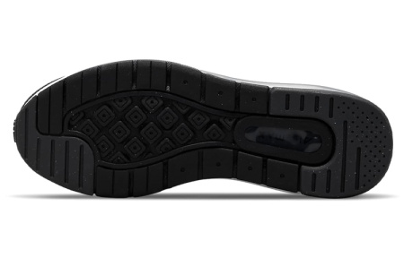 Nike Air Max Genome Винтаж Текстиль Синтетическая Кожа Низкие Повседневные Беговые Кроссовки Мужские Черно-Белые
