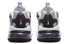 Nike Air Max 270 React Устойчивые к истиранию Низкие Кроссовки для Беговых Занятий Детские Ледяной Светло-фиолетовый