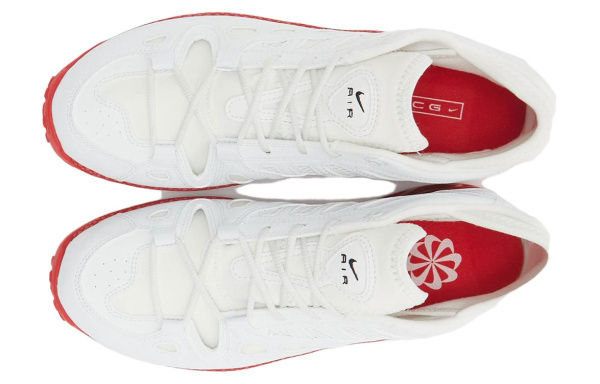 Nike ACG Air Exploraid Удобная Круглая Нога Устойчивая к Износу Низкая Обувь для Альпинизма Мужская Белая и Красная