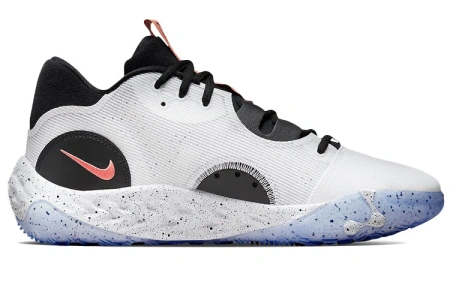 Nike PG 6 EP Павл Джордж Низкие кроссовки для баскетбола React унисекс белая черная азиатская версия
