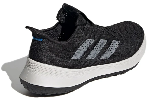 Adidas SenseBounce+ Дышащие Низкие Кроссовки для Бега на Дистанцию Мужские Черные