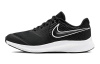 Nike Star Runner 2 Low Топ Детские беговые кроссовки Черный белый Подростки