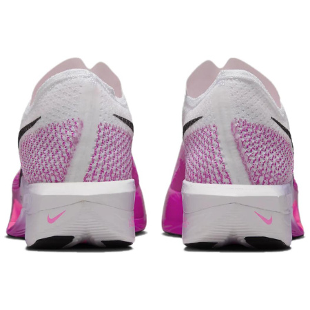 Nike ZoomX Vaporfly 3 Беговые кроссовки Низкий топ Белый Фиолетовый Черный Унисекс