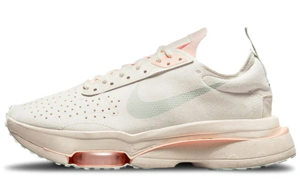 Nike Air Zoom Tip Low Top Повседневная обувь Женская Белый Розовый Зеленый