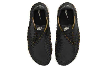 Nike Footscape Ткани вязаные 'Черный' Удобный Низкий Топ Повседневная Обувь Женская Черная