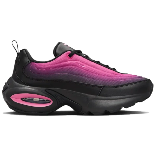 Nike Air Max Portal Устойчивая к истиранию Низкая Повседневная Обувь Женская Черная