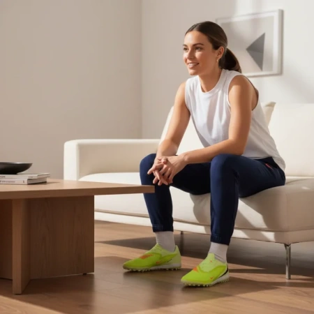 Nike Phantom 6 Футбольные бутсы Унисекс Светло-зеленый