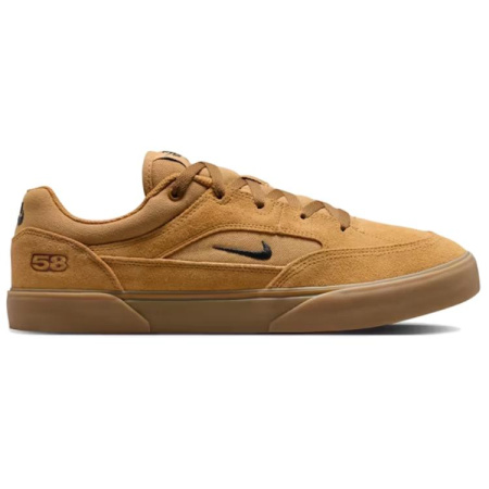 Nike SB MALOR Текстиль Кожа Скейтборд Кроссовки Мужские Коричневые