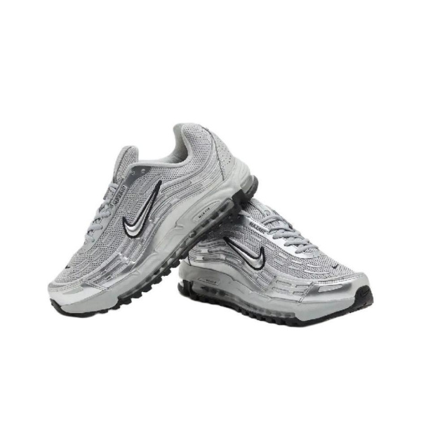 Nike Air Max Tl 2,5 Устойчивые к истиранию Низкие Повседневные Мужские Кроссовки Серебряного цвета