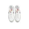 Nike Blazer Платформа Низкие Кроссовки для скейтбординга Женские Черно-белые