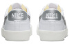 Nike Blazer Low Top Скейтборд Кроссовки Женские Белые Серебряные