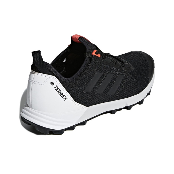 Adidas TERREX AGRAVIC SPEED Ткань Противоскользящие Низкие Повседневные Беговые Кроссовки Женские Черный Белый Розовый