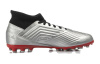 Adidas Predator 19,3 Устойчивые к истиранию Низкие Детские Футбольные Бутсы Серебристо-Черные Детские