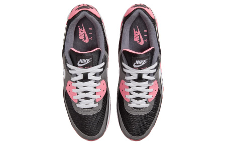 Nike Air Max 90 Low Топ Повседневная Обувь Женская Серый Розовый