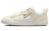 Nike Dunk Disrupt 2 'Pale Ivory' Перерабатываемый материал Низкие кеды для скейтбординга Женские Бежевые