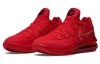 Nike Lebron 17 Амортизация Противоскользящие Низкие Баскетбольные Кроссовки Мужские Золото Красный Азиатская Версия
