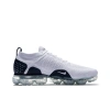 Nike VaporMax Flyknit 2 Low Беговые кроссовки Мужские Черно-белые
