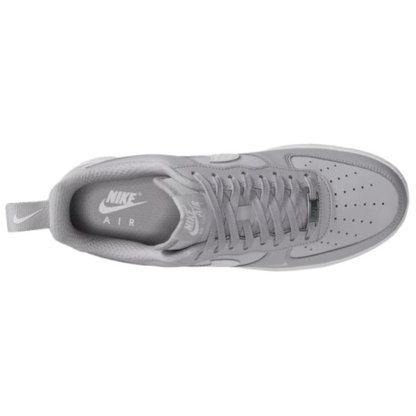 Nike Air Force 1 Скейтборд Кроссовки Мужские Серый Белый