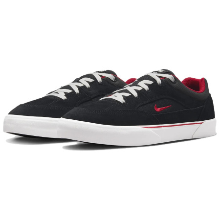 Nike SB MALOR противоскользящие устойчивые к истиранию низкие кеды для скейтбординга унисекс черные