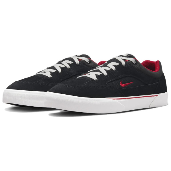 Nike SB MALOR противоскользящие устойчивые к истиранию низкие кеды для скейтбординга унисекс черные
